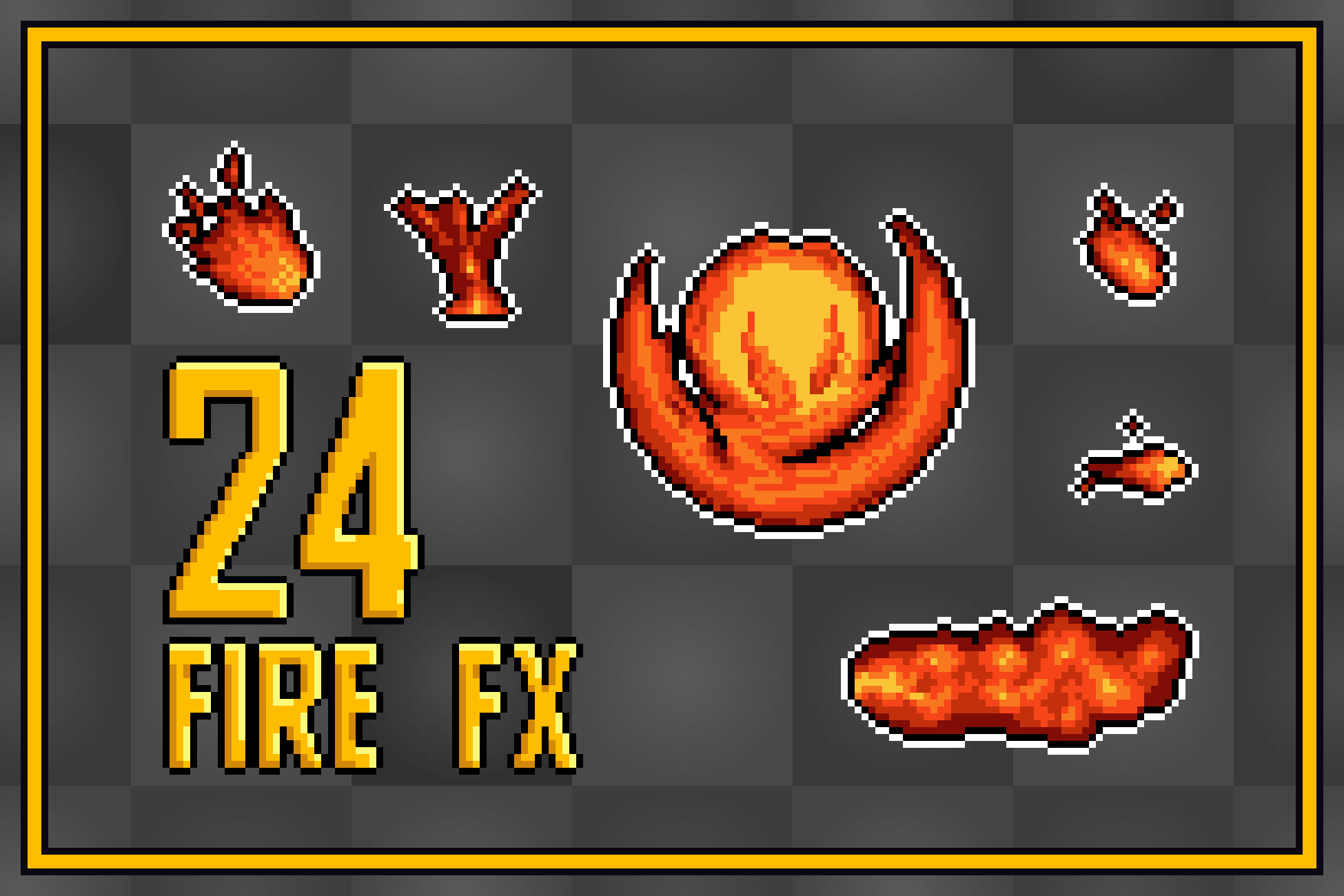 Pixel FX - Fire | VFX | Unity Asset Store