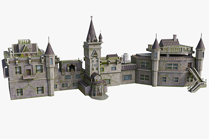Old Abandoned Castle URP and HDRP