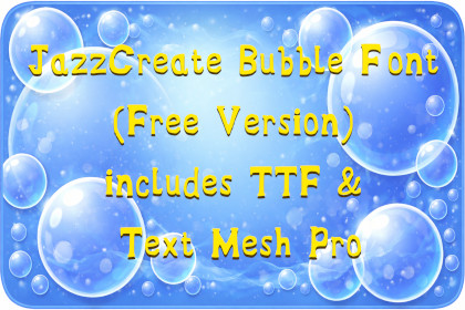 Bubble Font (Free Version)