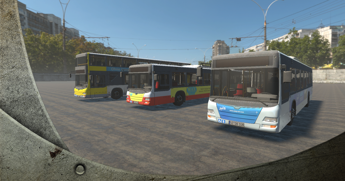 Bus Driving Unity High Detailled Busses HQ - Basic Version | 3D Land | Unity Asset Store