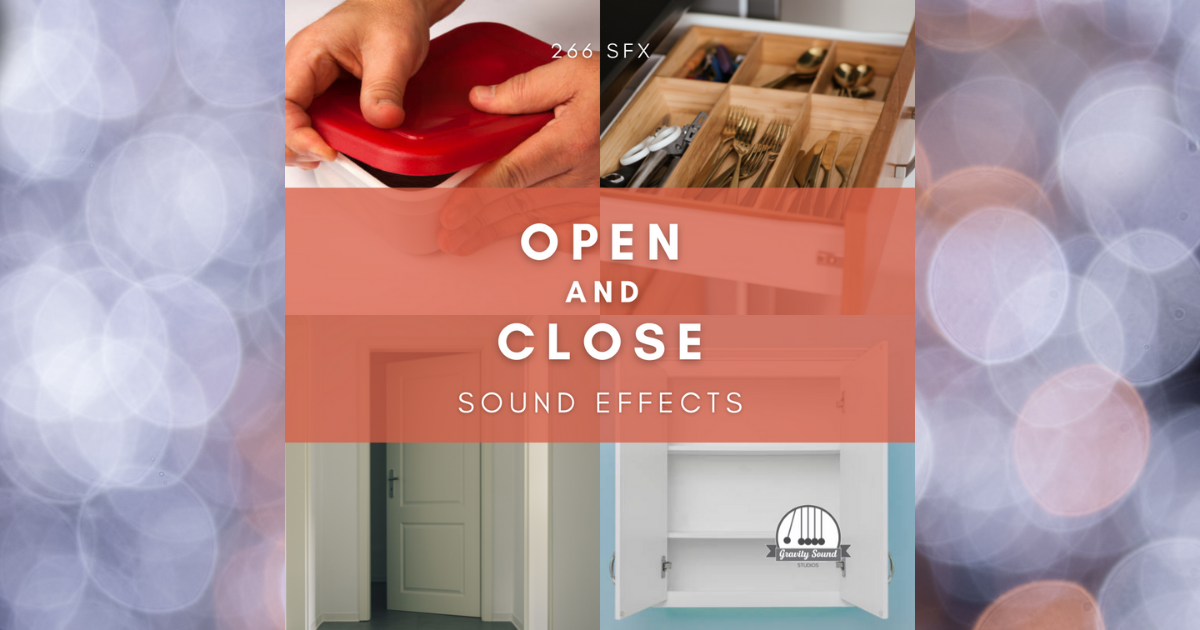 Open and Close Sound Effects | Foley Sound FX | Unity Asset Store