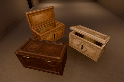 Openable Vintage Lockbox