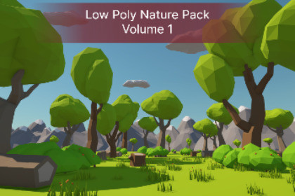 Low Poly Nature Pack | Vol 1