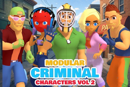 Stylized Criminal Characters Vol 2