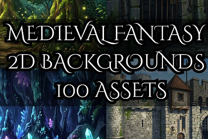 Medieval & Fantasy 2D Backgrounds Pack - Vol. 1