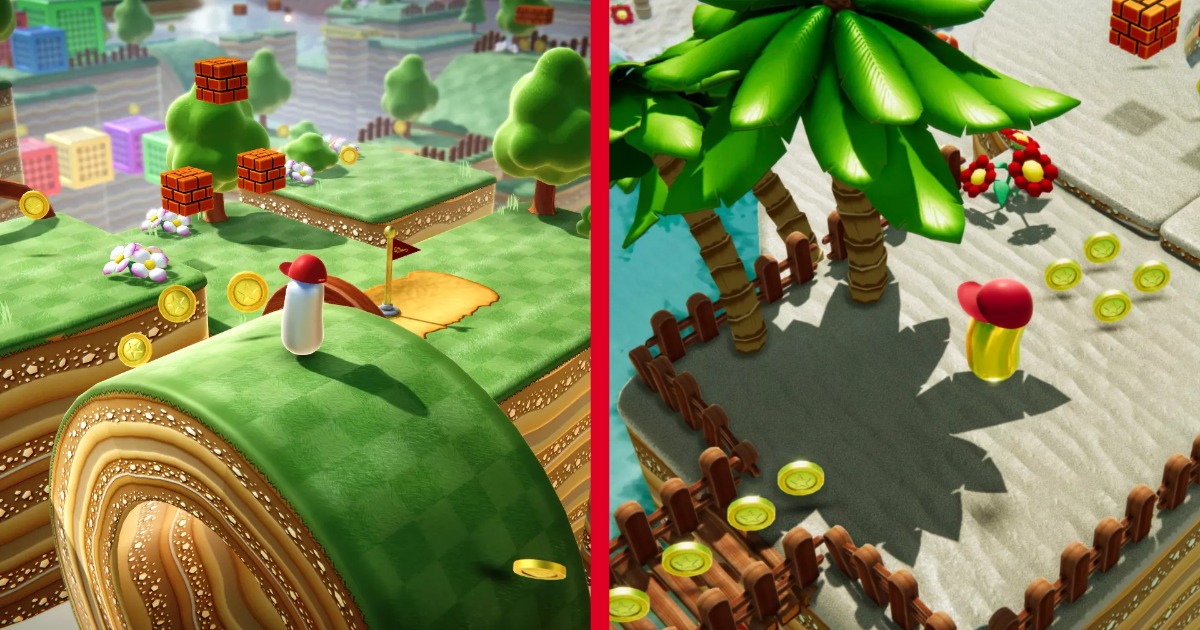 Platformer Mario style - forest and beach bundle | 3D Environments ...