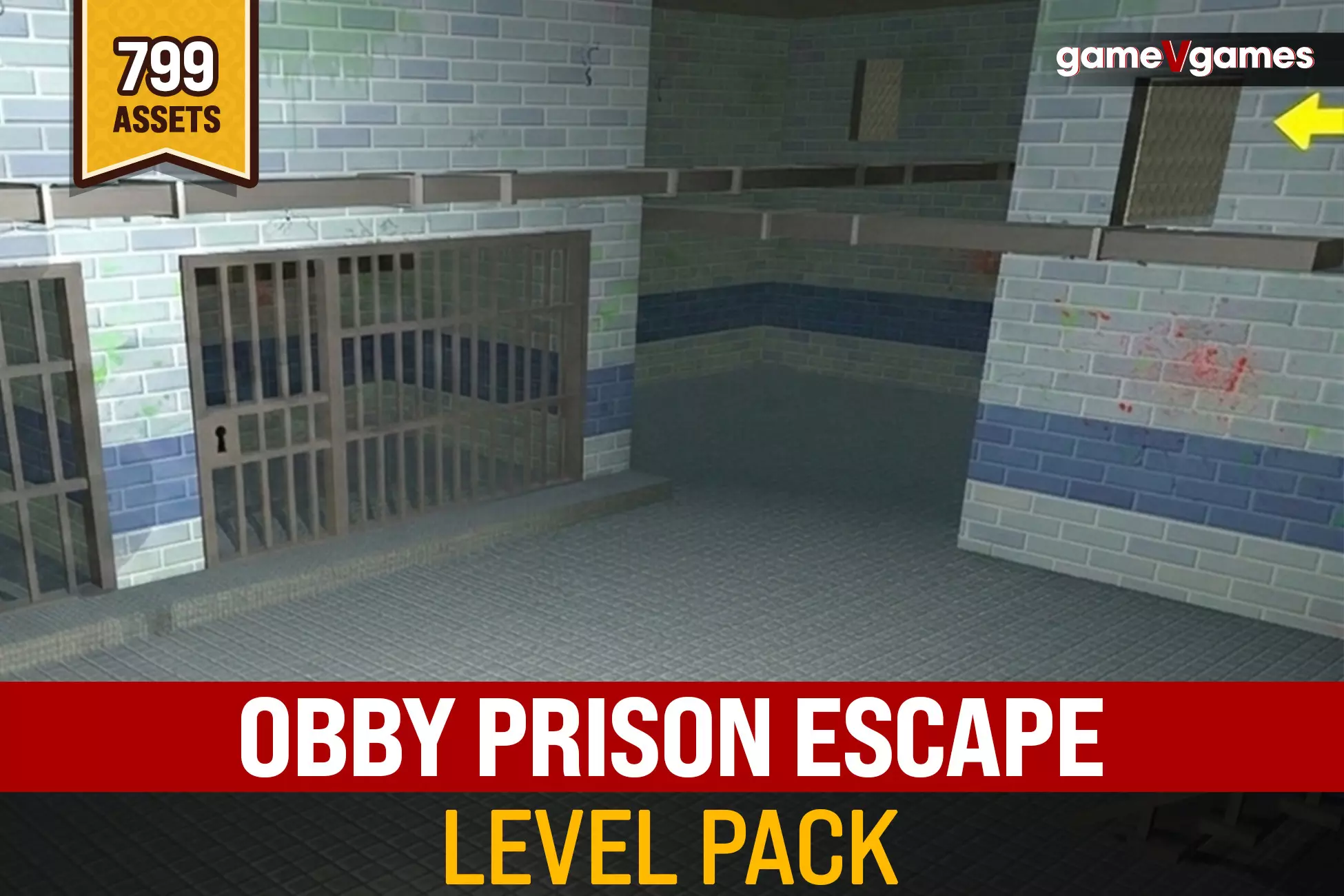 Obby Prison Escape Game Level Pack
