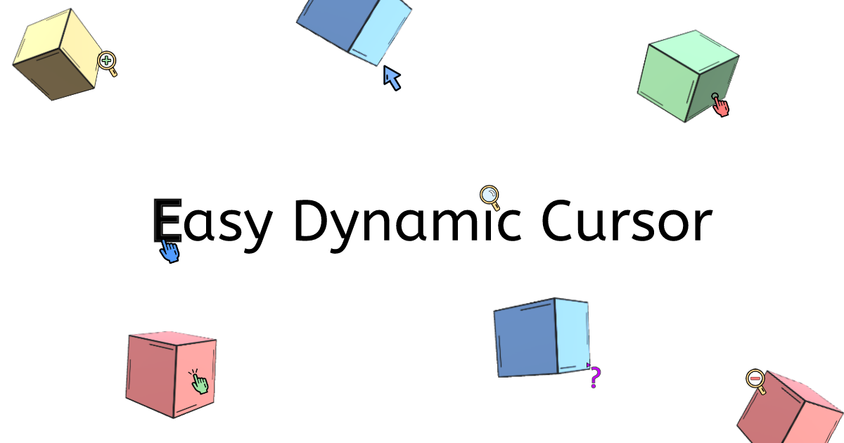 Easy Dynamic Cursor | GUI Tools | Unity Asset Store