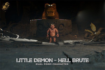 Little Demon / Hell Brute – Dual Form Character