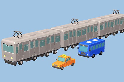 MAR_Low Poly Public Transport Pack
