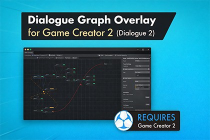 Dialogue Graph Overlay for Game Creator 2 - Dialogue 2