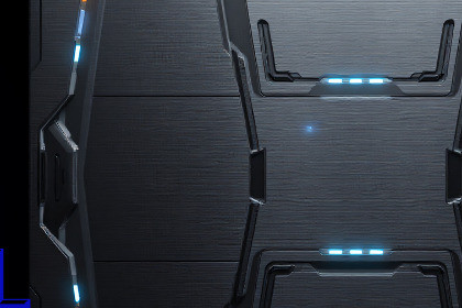 Sci-Fi Wall Panel 01