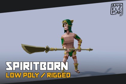 Low Poly Spiritborn