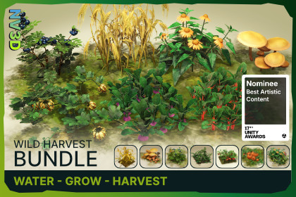 Wild Harvest: Crop & Plant Bundle | RPG Gathering Assets