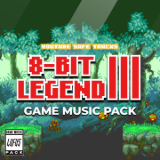 8‑Bit Legend III Music Pack - RPG Heroic Adventure Retro Platformer Pixel Art