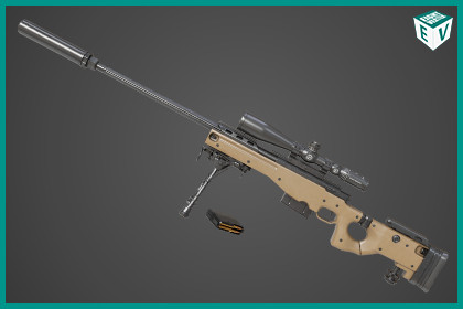 Sniper Rifle 03 Sandal URP HDRP Textures