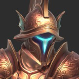 Stylized Bronze Warrior - Humanoid Low Poly