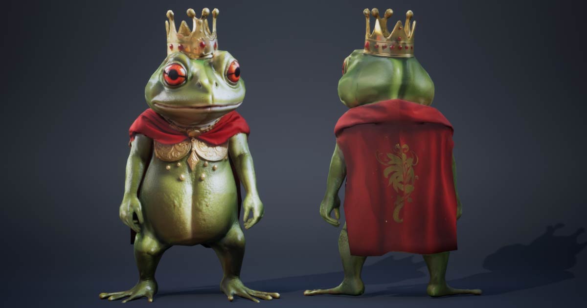 Frog King | Characters | Unity Asset Store