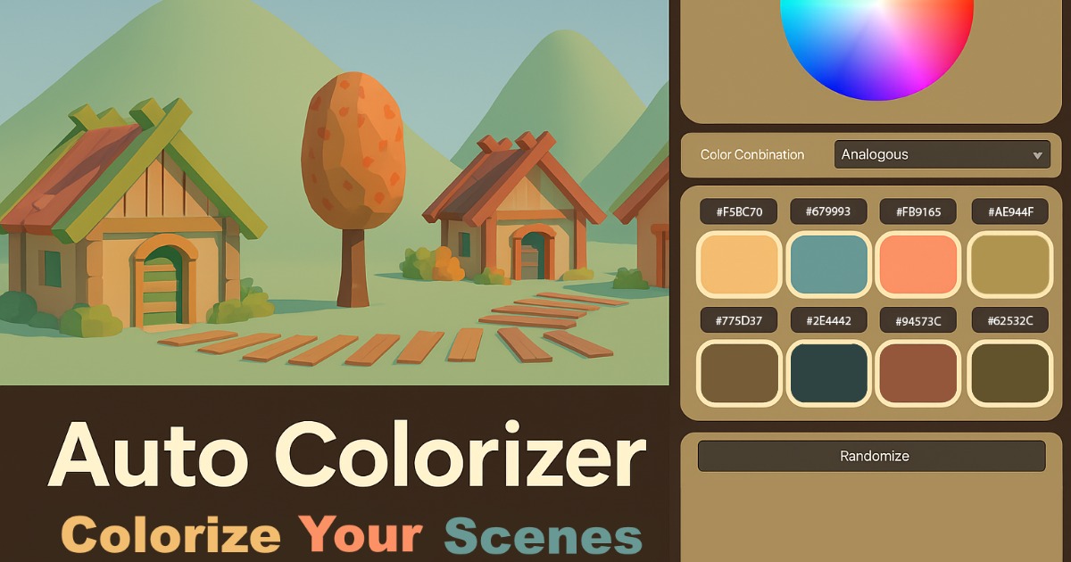Auto Colorizer - Color Wheel | Painting | Unity Asset Store