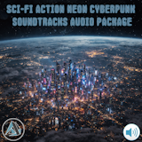 Sci-Fi Action Neon Cyberpunk Soundtracks Audio Package