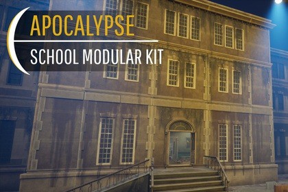 School Destroyed Modular
