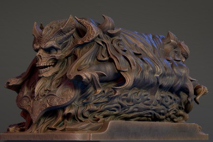 4 Dark Fantasy Sarcophaguses / Sarcophagi