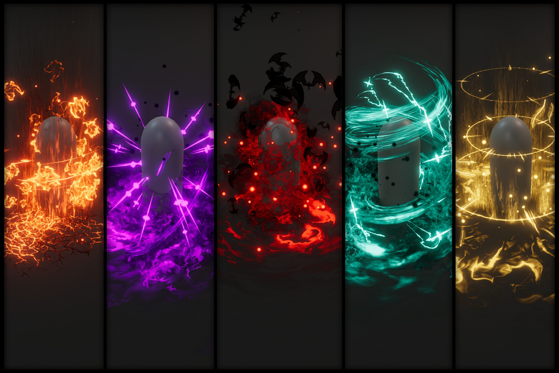 Magic Power Unity 25 Magic Aura | VFX Particles | Unity Asset Store