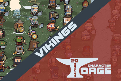 2D Infinite Character Forge - Vikings