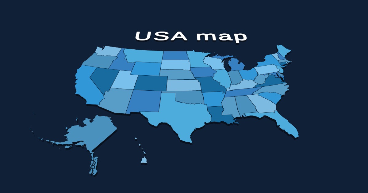 USA map | Utilities Tools | Unity Asset Store