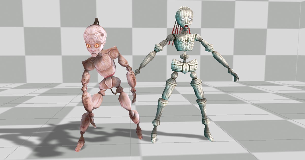 Wooden doll | 3D クリーチャー | Unity Asset Store