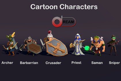 Cartoon Characters Soldiers