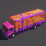 Modern Truck (Lowpoly)