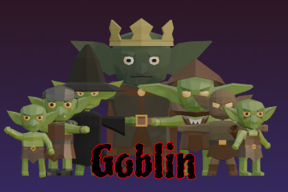 LOWPO: Low-Poly Goblin Pack