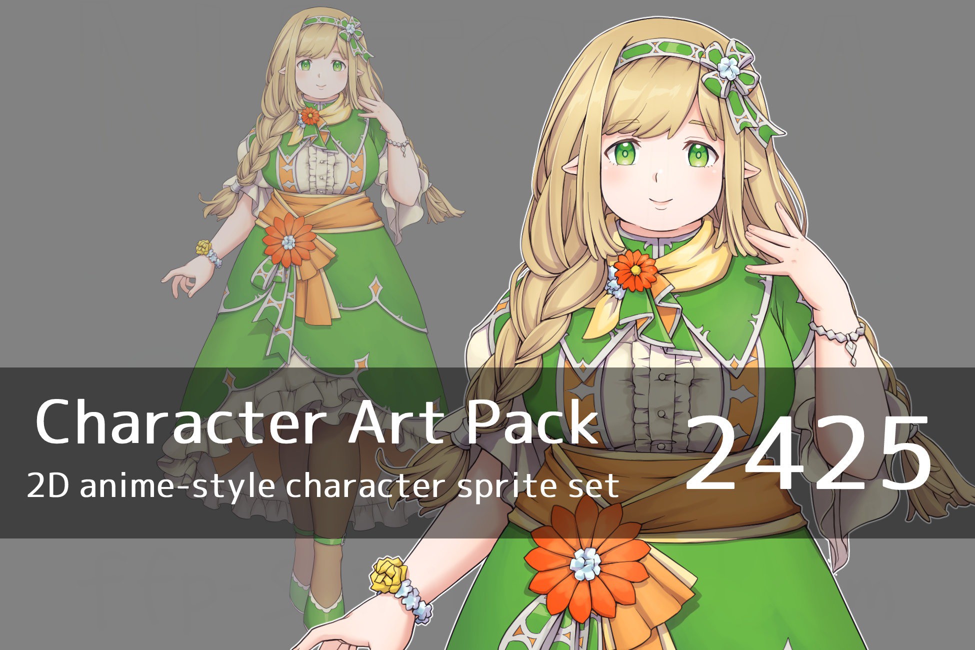 Character Art Pack: 2425 - 6 Expressions | 2D 角色 | Unity Asset Store