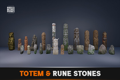 Totem & Rune Stones Pack