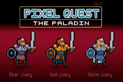 2D Pixel Quest Vol.4: The Paladin