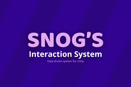 Snog's Interaction System