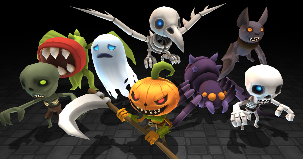 Minions Series - Monsterset 02 | 3D クリーチャー | Unity Asset Store