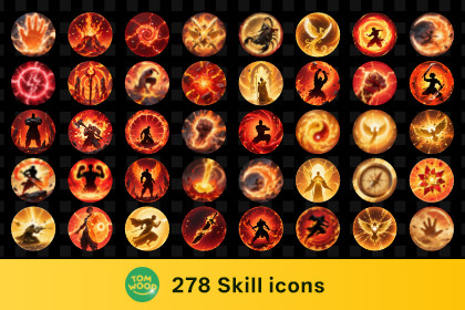 278 Skill Icons V2