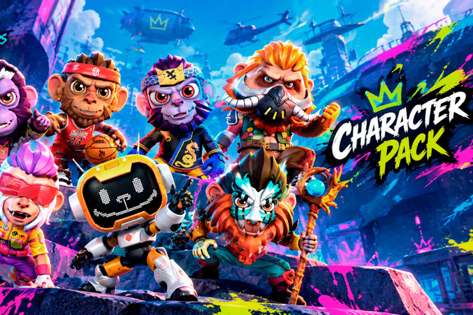 Stylized Animated Characters – Pack 2