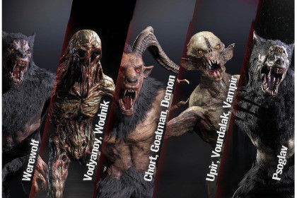 Slavic Mythical Monsters