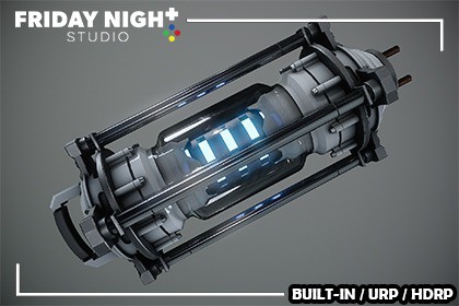 Futuristic Battery – Sci-Fi Power Source