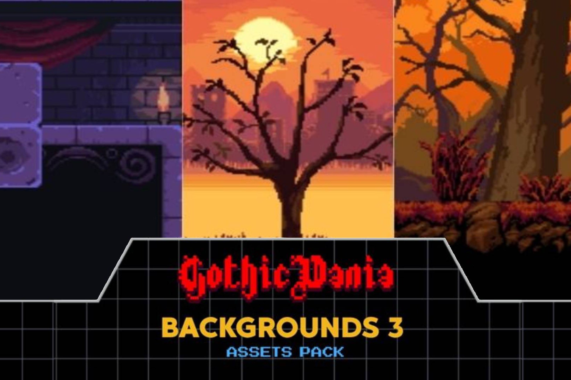 Gothicvania Backgrounds 3, image 1