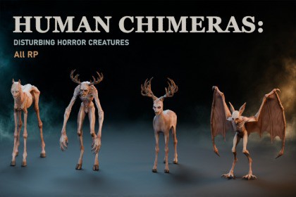 Human Chimeras: Disturbing Horror Creatures