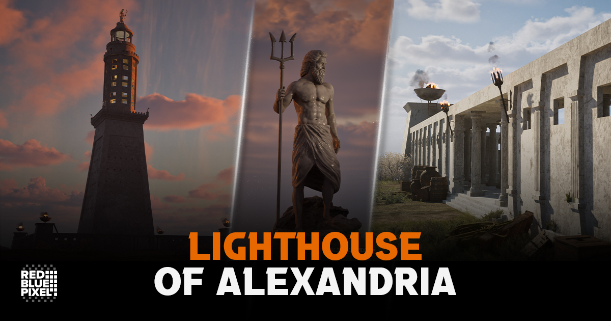 Lighthouse of Alexandria (Pharos) | 3D Props | Unity Asset Store