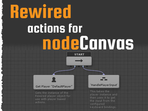 Rewired Actions For Node Canvas | 기능 통합 | Unity Asset Store