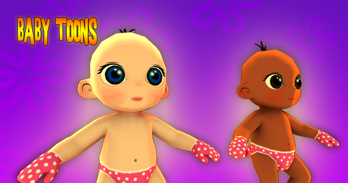 Baby Toons 3D Characters Unity Asset Store baby-toons-3d-characters-unity-asset-store