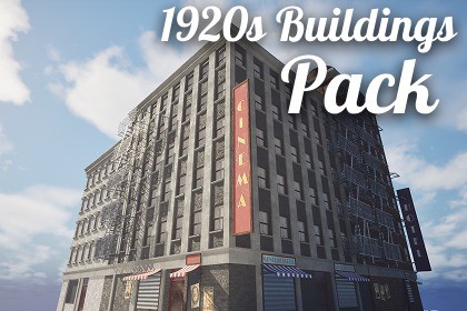 The American City: Modular 1920s Buildings Pack
