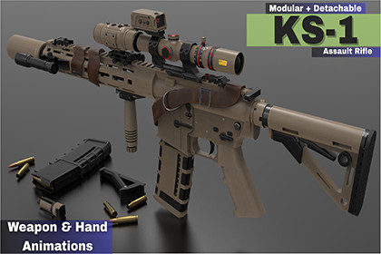 KS-1 Assault Rifle (Fps - Tps)