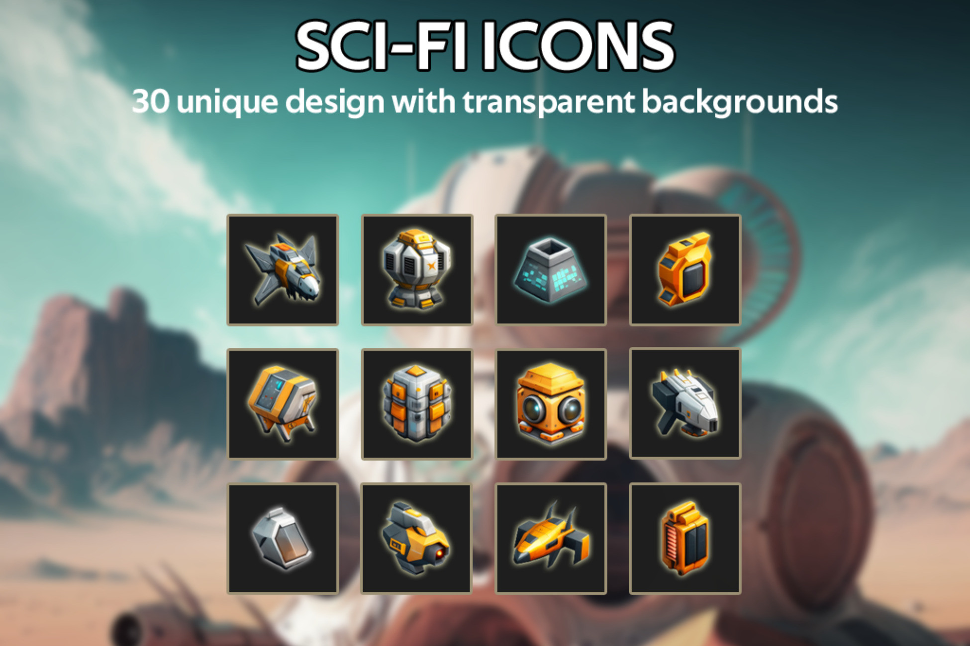 Scifi icons | 2D Icons | Unity Asset Store
